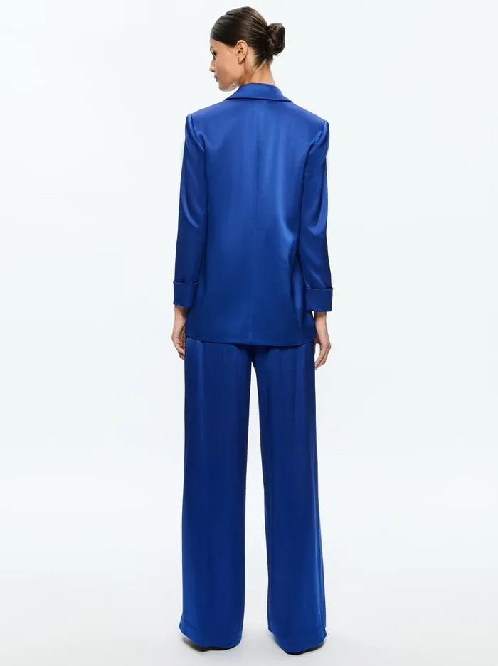 Suits Women Alice Olivia Denny Boyfriend Blazer Royal