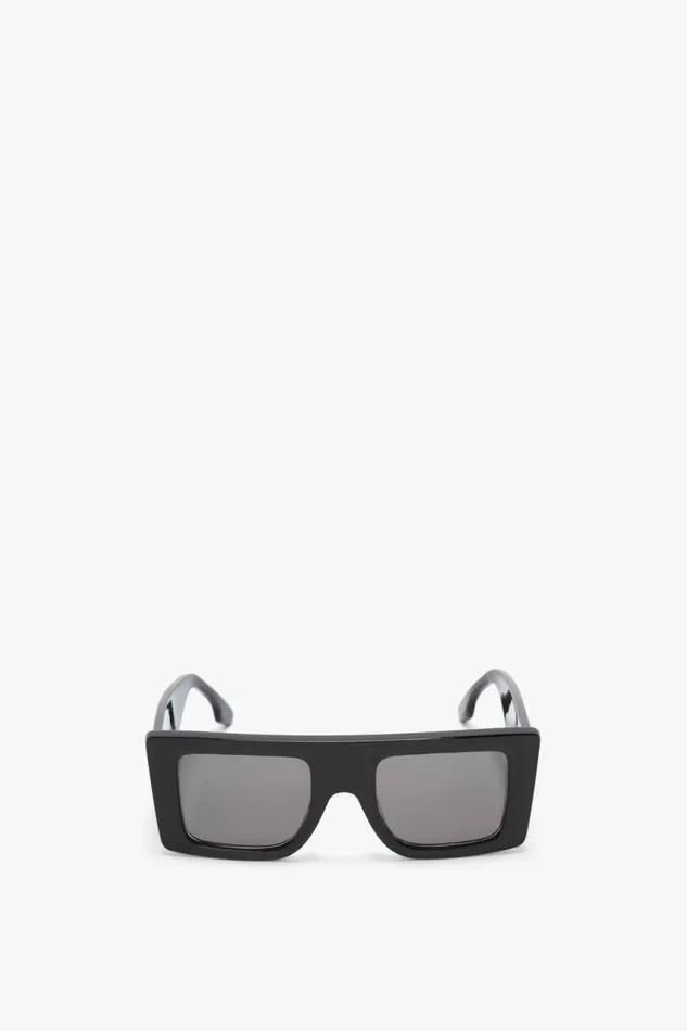 Sunglasses Women Victoria Beckham Oversized Frame Sunglasses In Black
