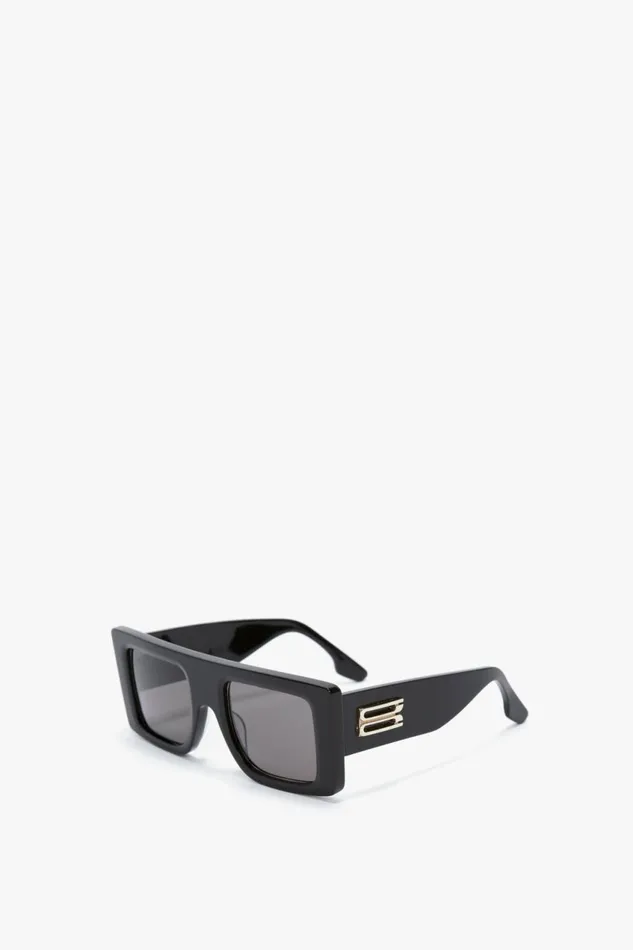 Sunglasses Women Victoria Beckham Oversized Frame Sunglasses In Black