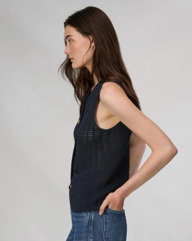 Sweaters and Sweatshirts Women Rag and Bone Elisa Cotton Vest Salute