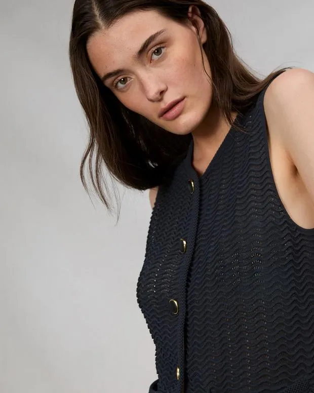 Sweaters and Sweatshirts Women Rag and Bone Elisa Cotton Vest Salute