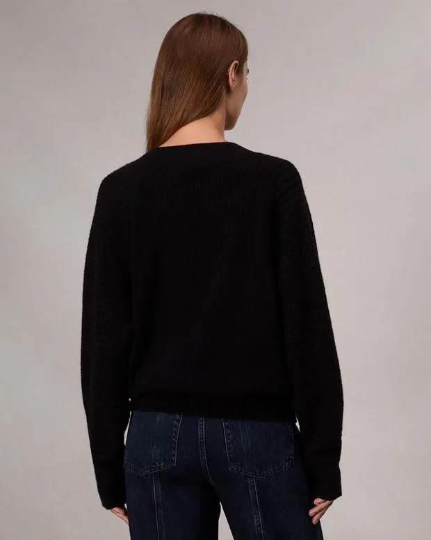 Sweaters and Sweatshirts Women Rag and Bone Kaylee Cashmere Sweater Black