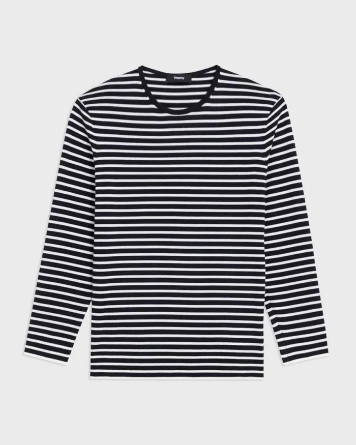 Sweaters Cardigans Women Theory Shrunken Crewneck Sweater In Merino Wool Navynew Ivory Sweaters Cardigans Women Theory Shrunken Crewneck Sweater In Merino Wool Navynew Ivory
