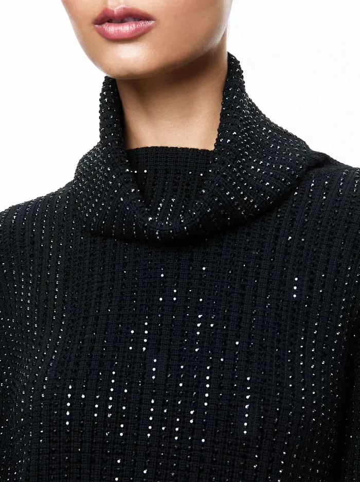 Sweaters Women Alice Olivia Corin Pullover Black