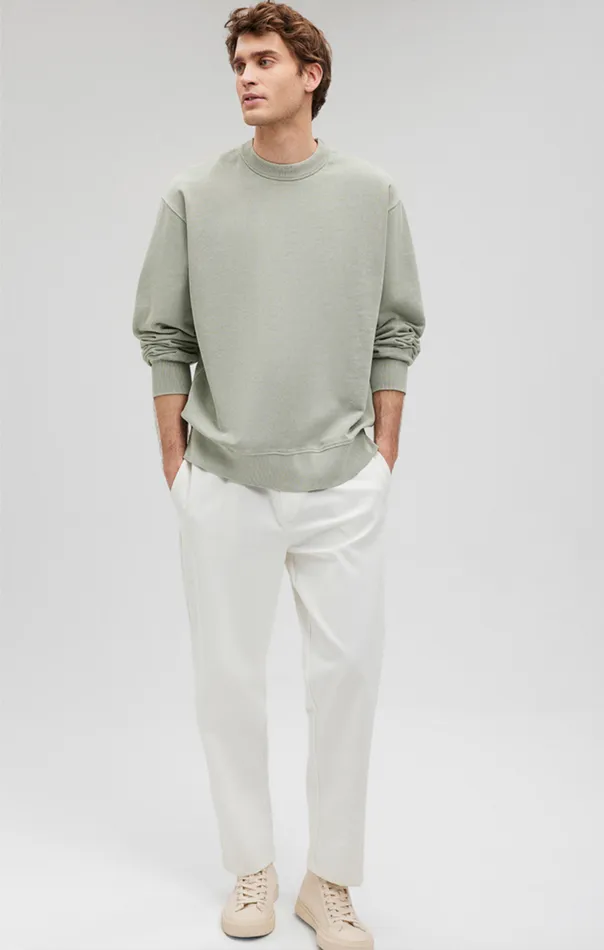 Sweatshirt In Desert Sage Men Mavi Jeans TShirts Sweatshirt In Desert Sage Men Mavi Jeans TShirts