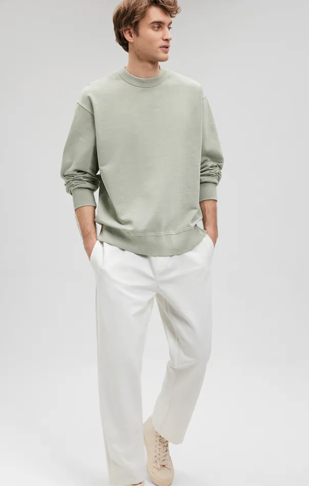 Sweatshirt In Desert Sage Men Mavi Jeans TShirts Sweatshirt In Desert Sage Men Mavi Jeans TShirts