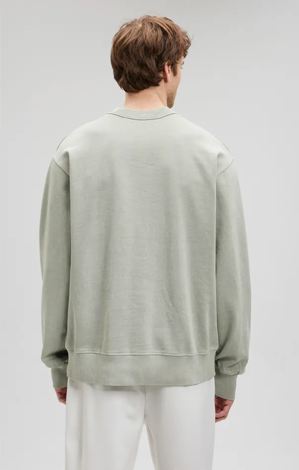 Sweatshirt In Desert Sage Men Mavi Jeans TShirts Sweatshirt In Desert Sage Men Mavi Jeans TShirts