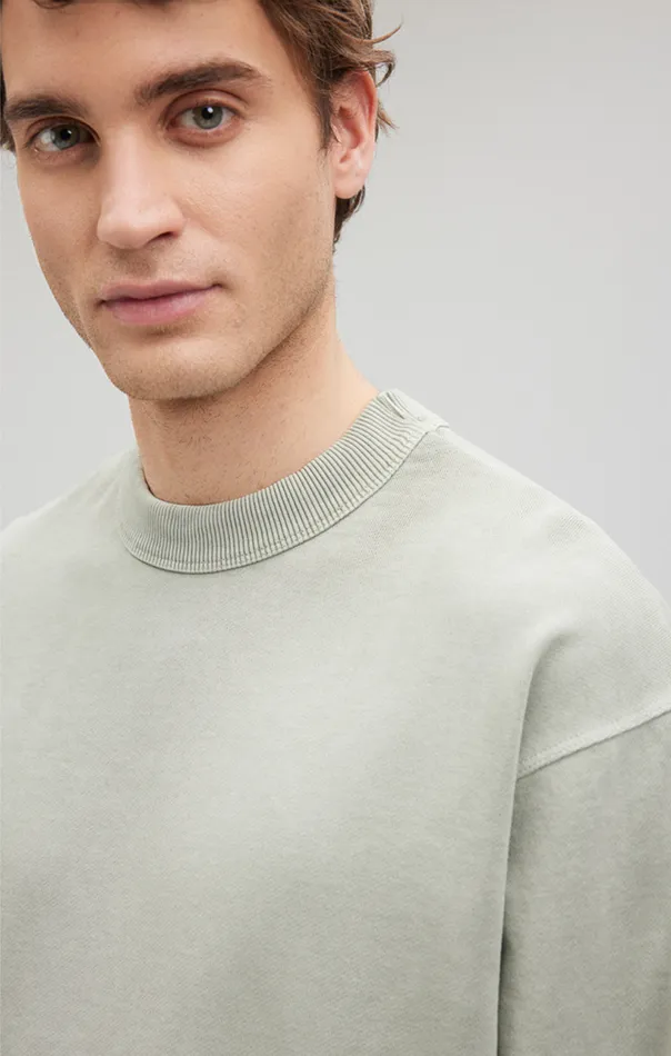 Sweatshirt In Desert Sage Men Mavi Jeans TShirts Sweatshirt In Desert Sage Men Mavi Jeans TShirts