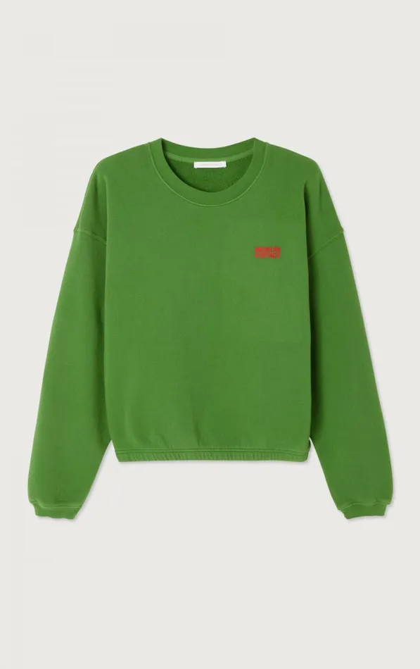 Sweatshirt Izubird Vintage Grass Women American Vintage Sweatshirts