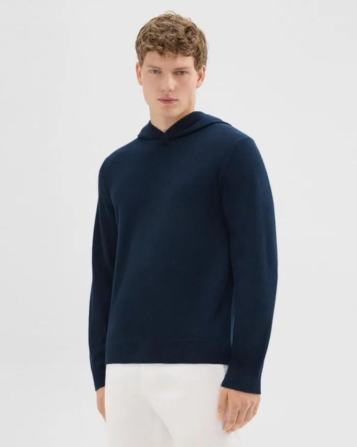 Sweatshirts Hoodies Men Theory Hilles Hoodie In Cashmere Baltic Sweatshirts Hoodies Men Theory Hilles Hoodie In Cashmere Baltic