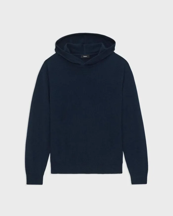 Sweatshirts Hoodies Men Theory Hilles Hoodie In Cashmere Baltic Sweatshirts Hoodies Men Theory Hilles Hoodie In Cashmere Baltic