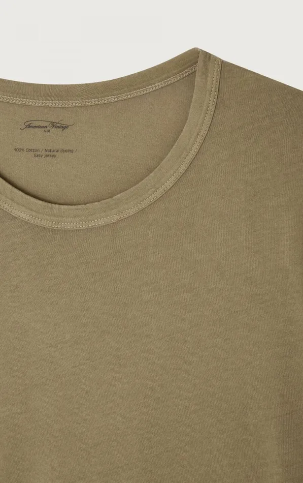 TShirt Devon Vintage Buff Men American Vintage Short Sleeve TShirts TShirt Devon Vintage Buff Men American Vintage Short Sleeve TShirts