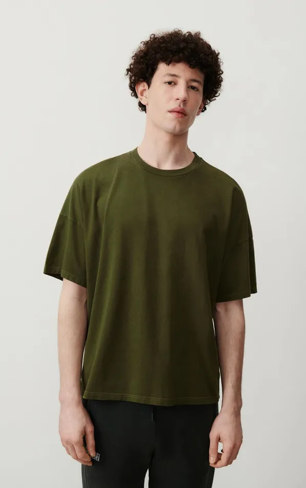TShirt Fizvalley Vintage Seaweed Men American Vintage Short Sleeve TShirts