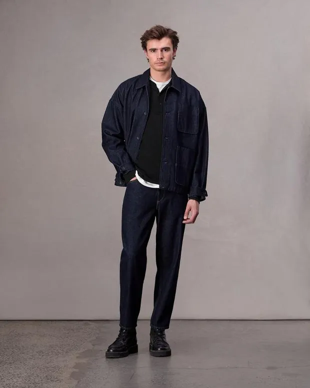 TShirts and Henleys Men Rag and Bone Classic Flame Henley Jet Black