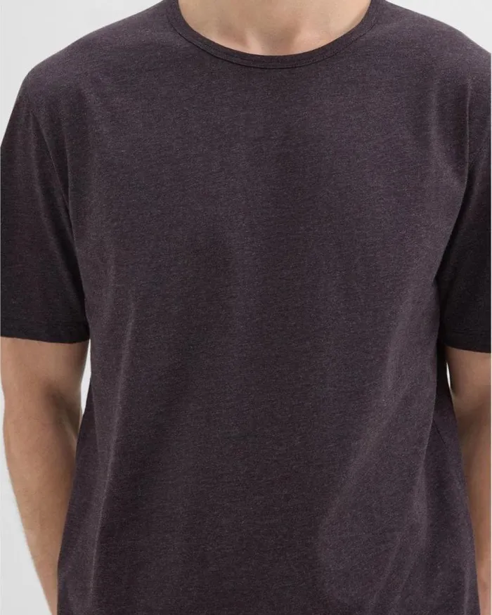 TShirts Polos Men Theory Precise Tee In Pima Cotton Jersey Hickory Melange TShirts Polos Men Theory Precise Tee In Pima Cotton Jersey Hickory Melange