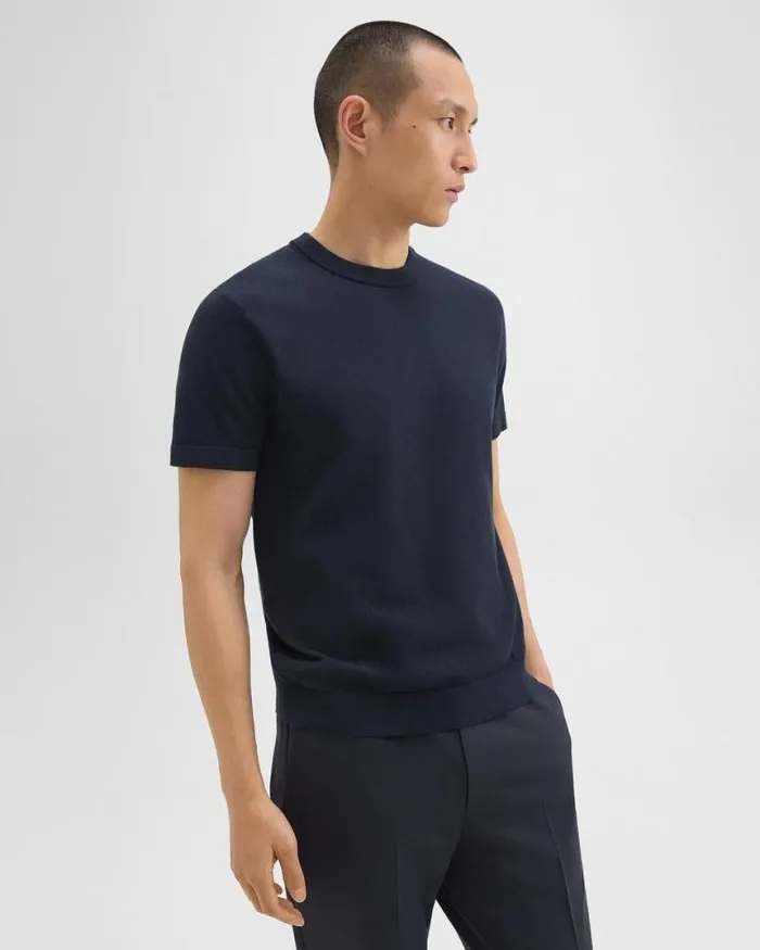 TShirts Polos Men Theory Sarior Tee In Light Bilen Baltic TShirts Polos Men Theory Sarior Tee In Light Bilen Baltic