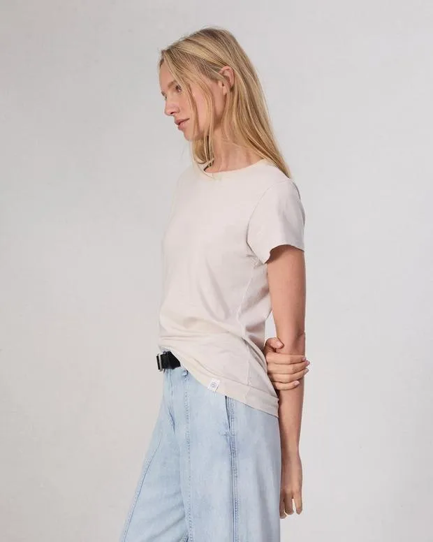 TShirts Women Rag and Bone The Slub Tee Warm Gry