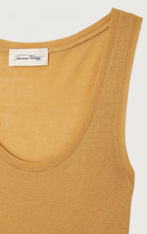 Tank Top Massachusetts Curry Vintage Women American Vintage Tops and Tanktops