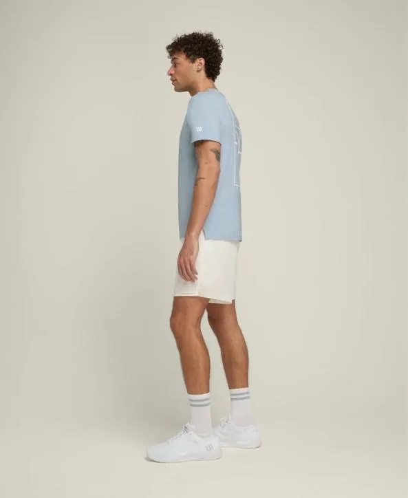 Tanks and TShirts Men Wilson Easy Street Tee Blue Fog Tanks and TShirts Men Wilson Easy Street Tee Blue Fog