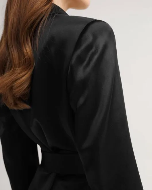 The Alpina Blazer Women Lilysilk Outerwear