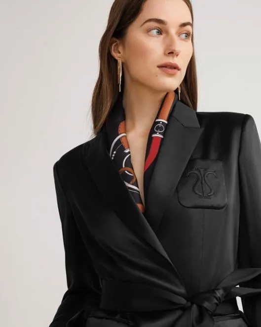 The Alpina Blazer Women Lilysilk Outerwear