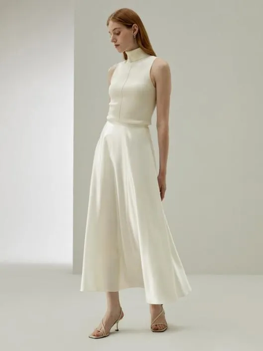 The Clarice Maxi Skirt Women Lilysilk Bottoms