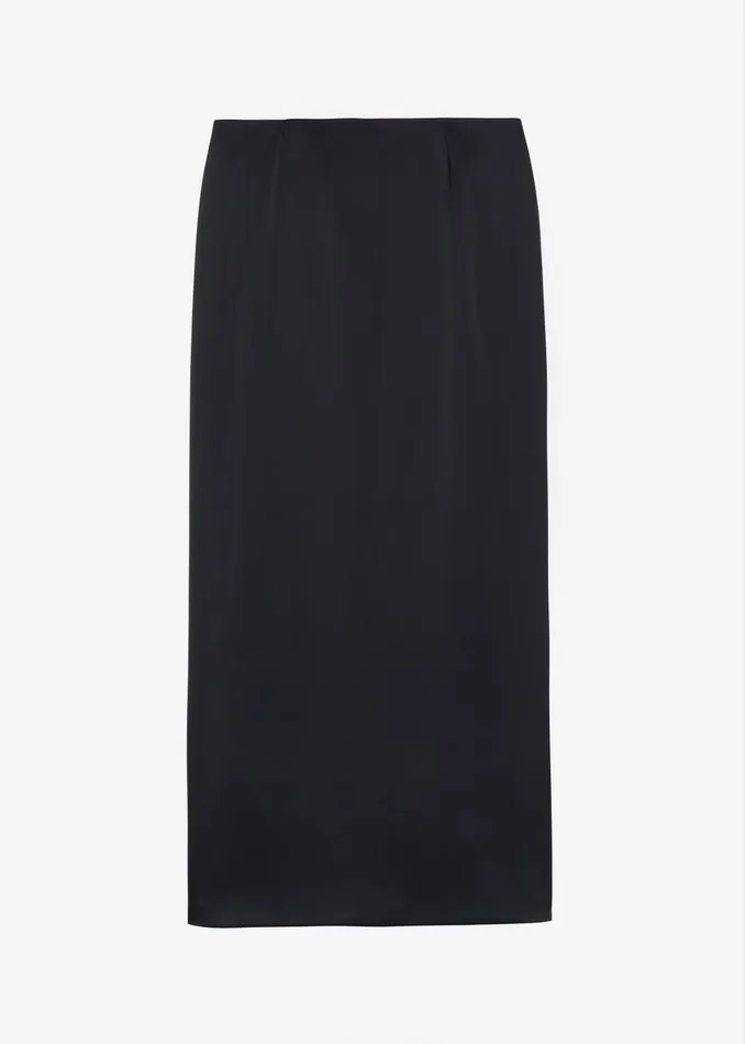 The Frankie Shop Bottoms Adriana Midi Skirt 8211 Black 8211 Women