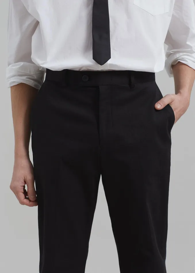 The Frankie Shop Bottoms Gregory Trousers 8211 Black 8211 Men
