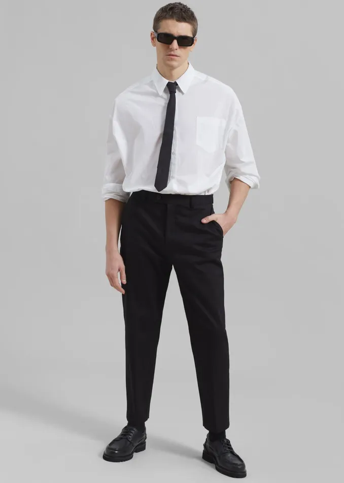 The Frankie Shop Bottoms Gregory Trousers 8211 Black 8211 Men