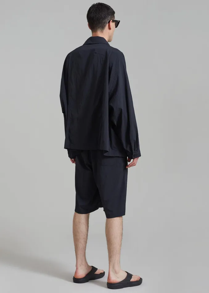 The Frankie Shop Bottoms Kabo Tracksuit Shorts 8211 Black 8211 Men