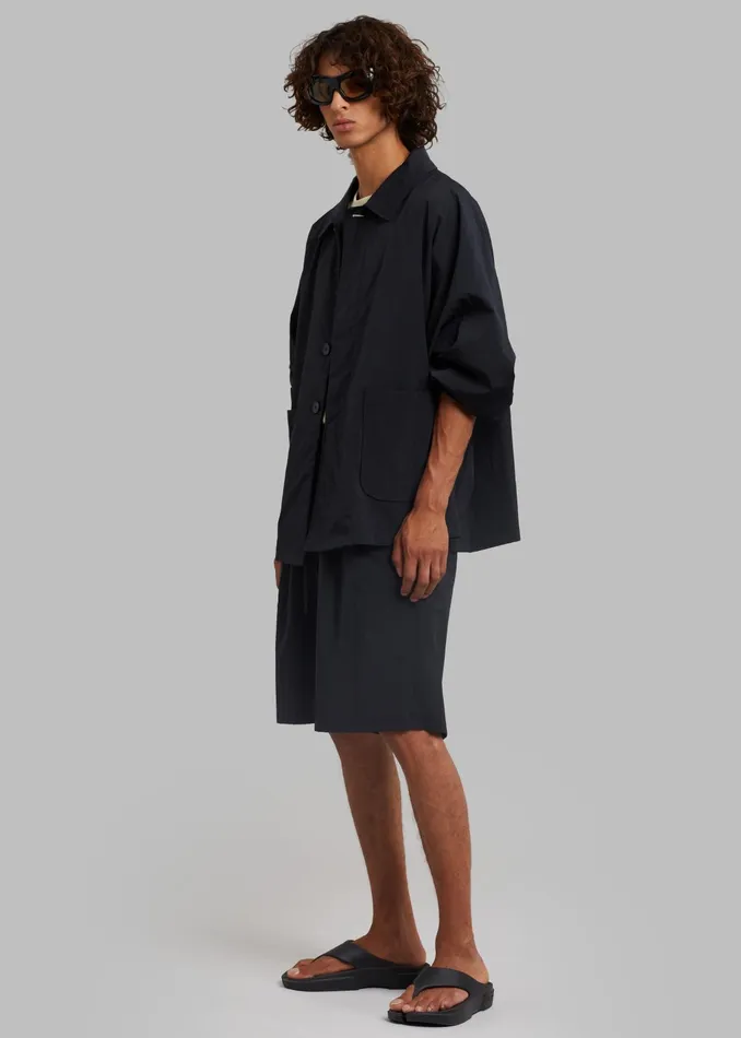 The Frankie Shop Bottoms Kabo Tracksuit Shorts 8211 Black 8211 Men