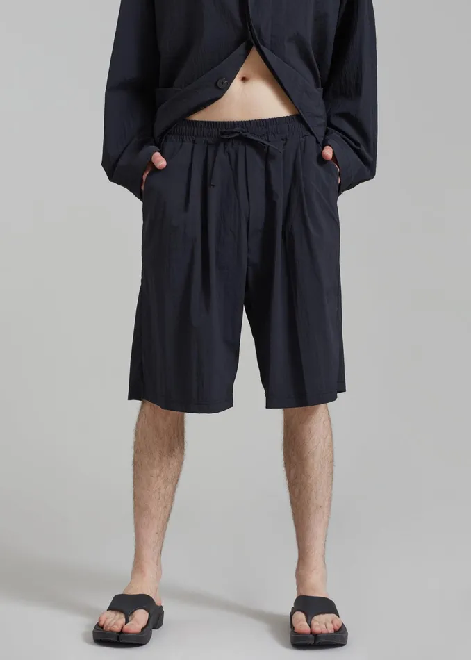 The Frankie Shop Bottoms Kabo Tracksuit Shorts 8211 Black 8211 Men