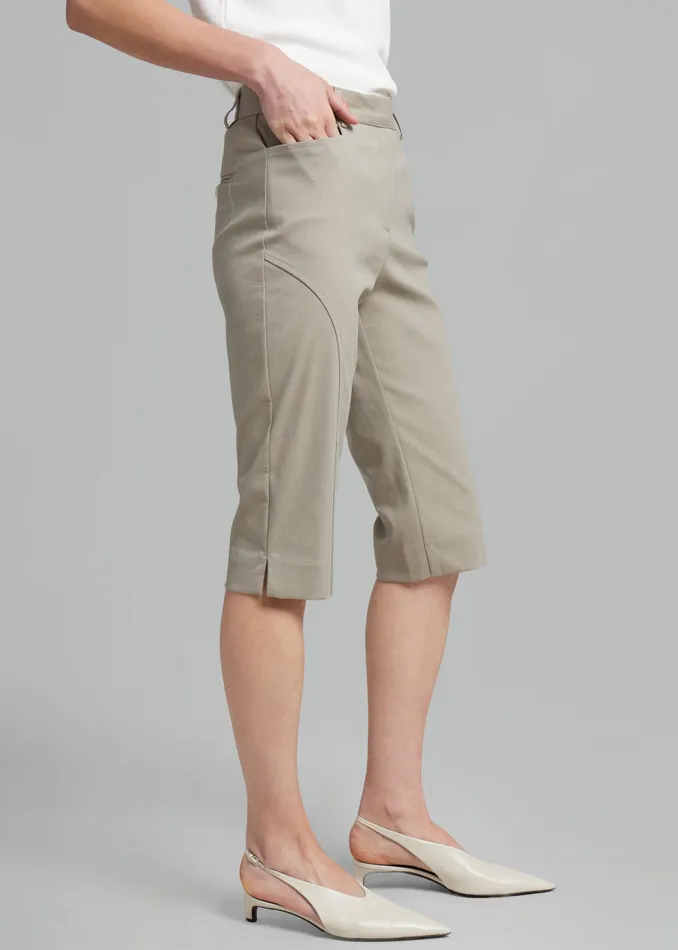 The Frankie Shop Bottoms Romane Bermuda Shorts 8211 Beige 8211 Women