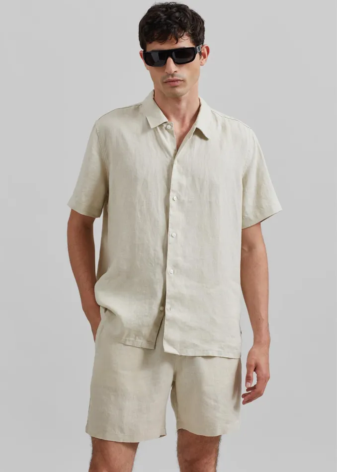 The Frankie Shop Bottoms Samse Samse Sajabari Shorts 8211 Castle Wall 8211 Men