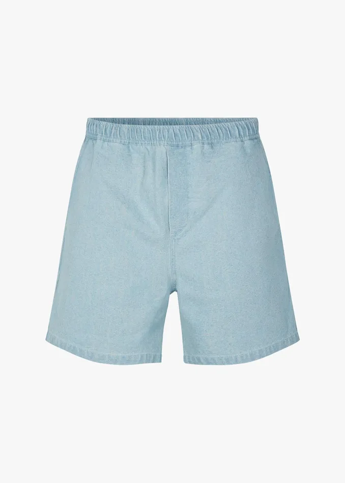 The Frankie Shop Bottoms Samse Samse Sajabari Shorts 8211 Destructed Denim 8211 Men