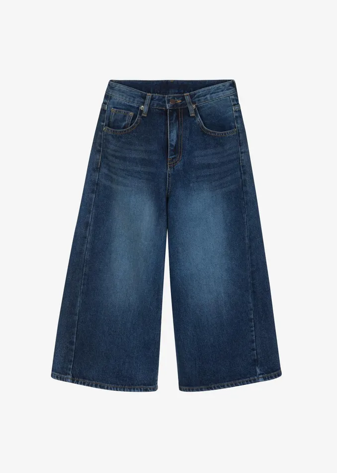 The Frankie Shop Bottoms Savona Jorts 8211 Medium Wash 8211 Women