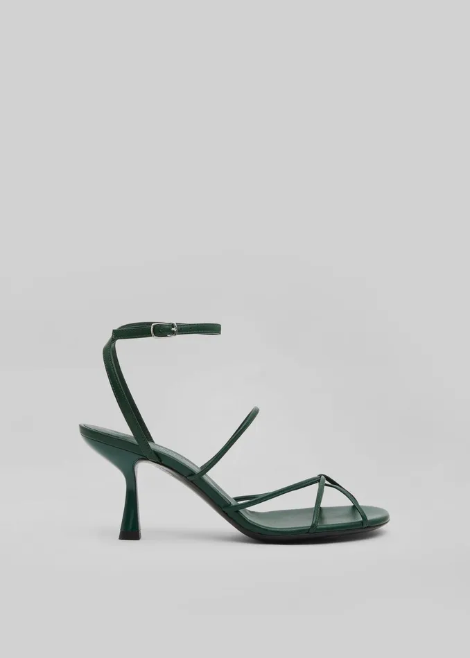 The Frankie Shop Christopher Esber Blaze Heels 8211 Evergreen 8211 Women