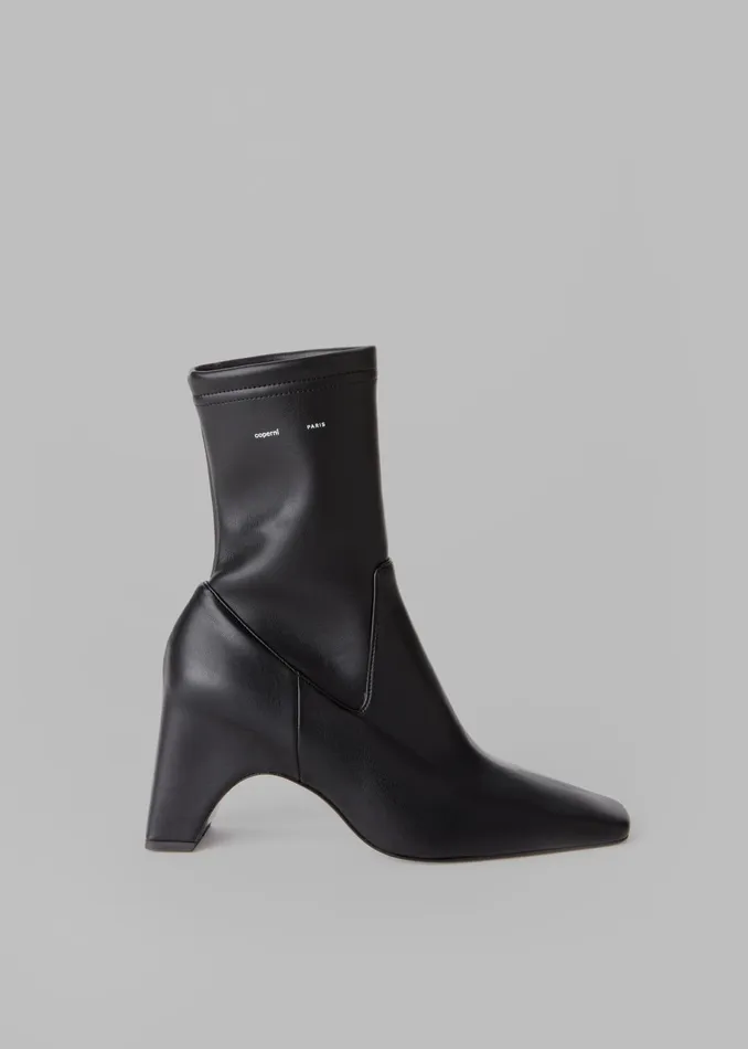 The Frankie Shop Coperni Low Bridge Stretch Boots 8211 Black 8211 Women