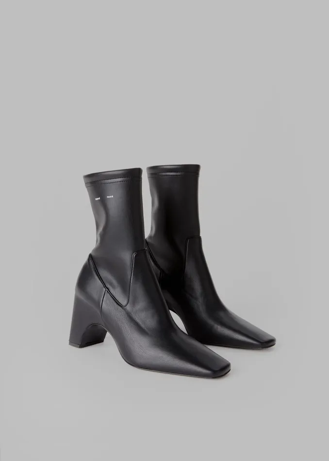 The Frankie Shop Coperni Low Bridge Stretch Boots 8211 Black 8211 Women