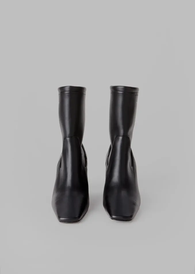 The Frankie Shop Coperni Low Bridge Stretch Boots 8211 Black 8211 Women