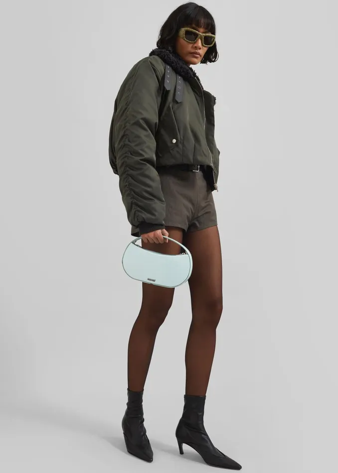 The Frankie Shop Coperni Small Sound Swipe Bag 8211 Green Mint 8211 Women