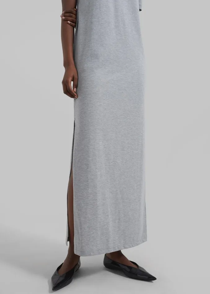 The Frankie Shop Dresses Maya TShirt Dress 8211 Grey 8211 Women