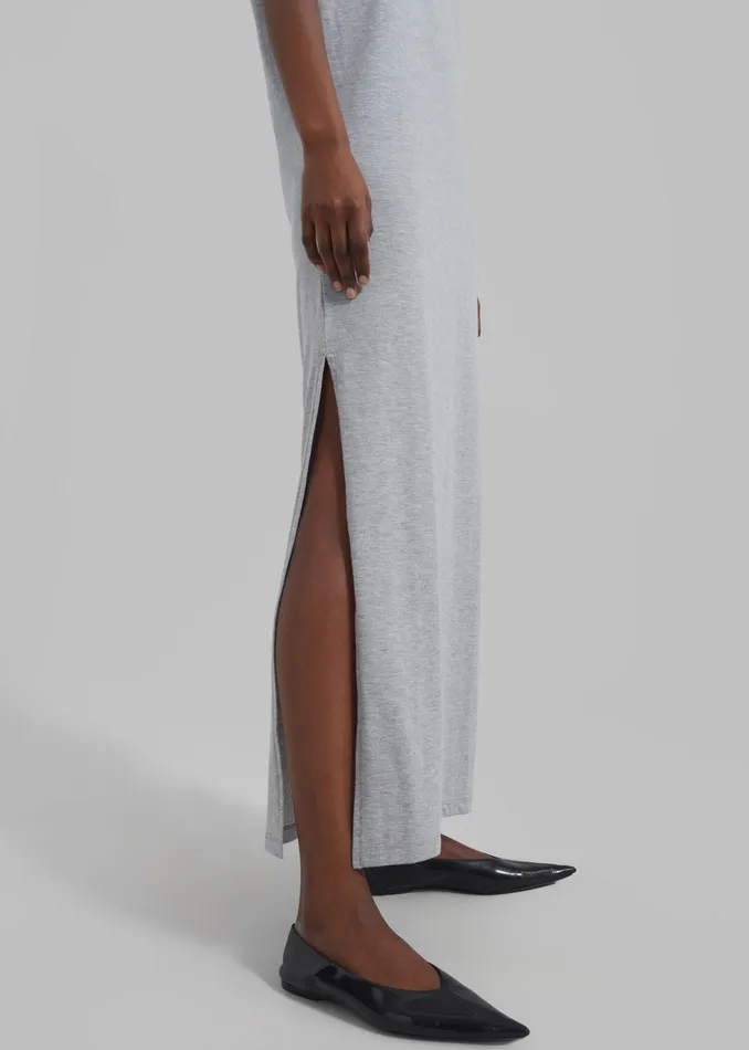 The Frankie Shop Dresses Maya TShirt Dress 8211 Grey 8211 Women