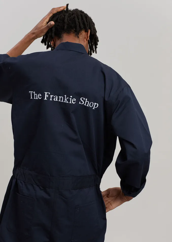 The Frankie Shop Jumpsuits Tfs Oversized Boiler Suit 8211 Navy 8211 Women