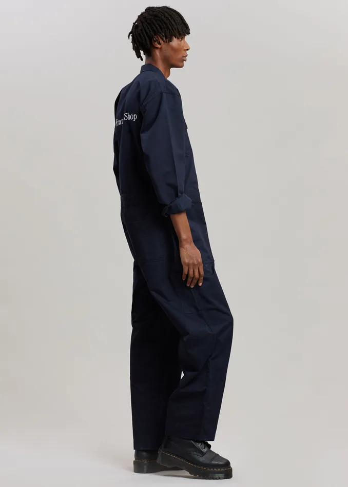 The Frankie Shop Jumpsuits Tfs Oversized Boiler Suit 8211 Navy 8211 Women
