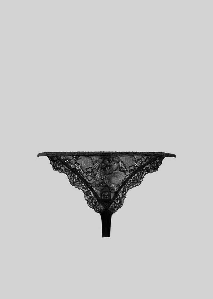 The Frankie Shop Loungewear Samse Samse Sahazel String 8211 Black 8211 Women
