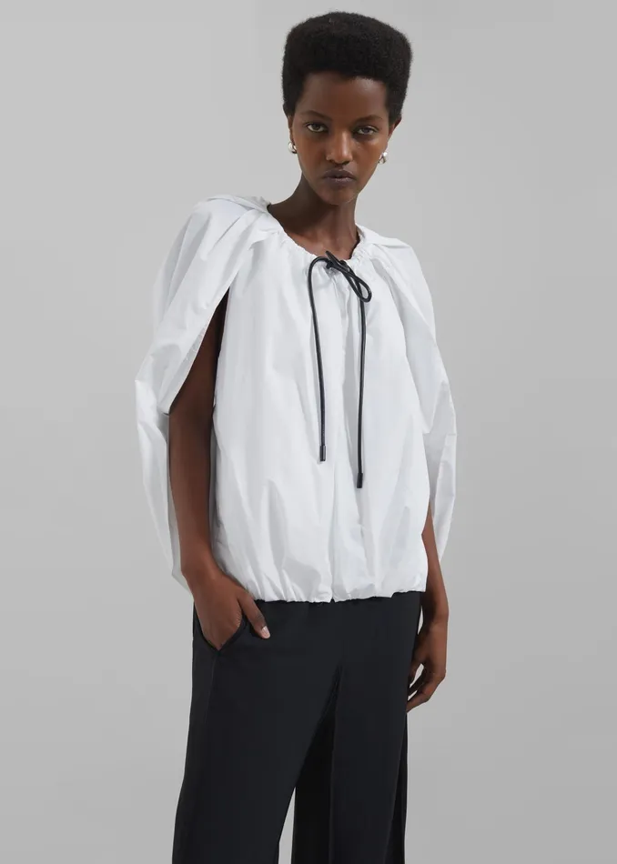 The Frankie Shop Tops 31 Phillip Lim Cocoon Zip Top 8211 White 8211 Women