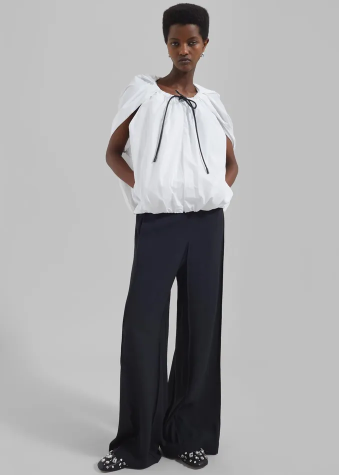 The Frankie Shop Tops 31 Phillip Lim Cocoon Zip Top 8211 White 8211 Women