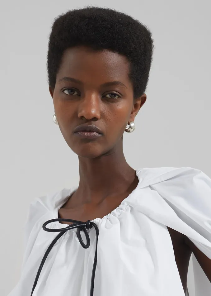 The Frankie Shop Tops 31 Phillip Lim Cocoon Zip Top 8211 White 8211 Women