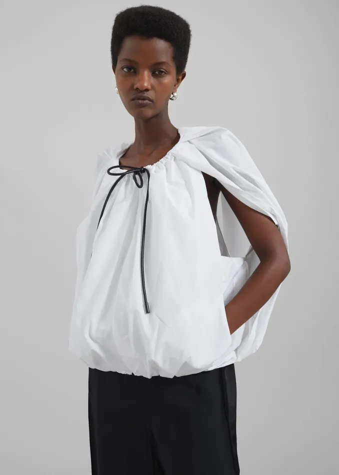 The Frankie Shop Tops 31 Phillip Lim Cocoon Zip Top 8211 White 8211 Women